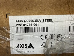 Axis Communications Q9216-SLV Steel Indoor IP Corner Mount Security Camera