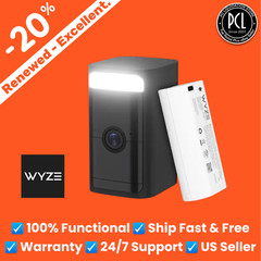 Wyze WYZECOP Battery Cam Pro Wireless Indoor/Outdoor Security Camera – Black