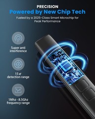 G9 Pro Hidden Camera Detector – 2025 Anti-Spy Cameras Finder Detector, GPS Tr…