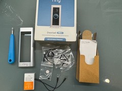 Ring Wired Doorbell Pro 2021 Video Doorbell Black Face + Corner Mount 5AT2S2