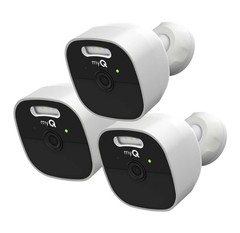 Myq Outdoor Battery Camera | 2K Camera, Color Night Vision, Spotlight, Motion Al