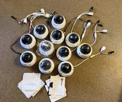 ADT Pulse MDC835 (a few are v2) Wi-Fi IP Dome Cameras, price is for one unit