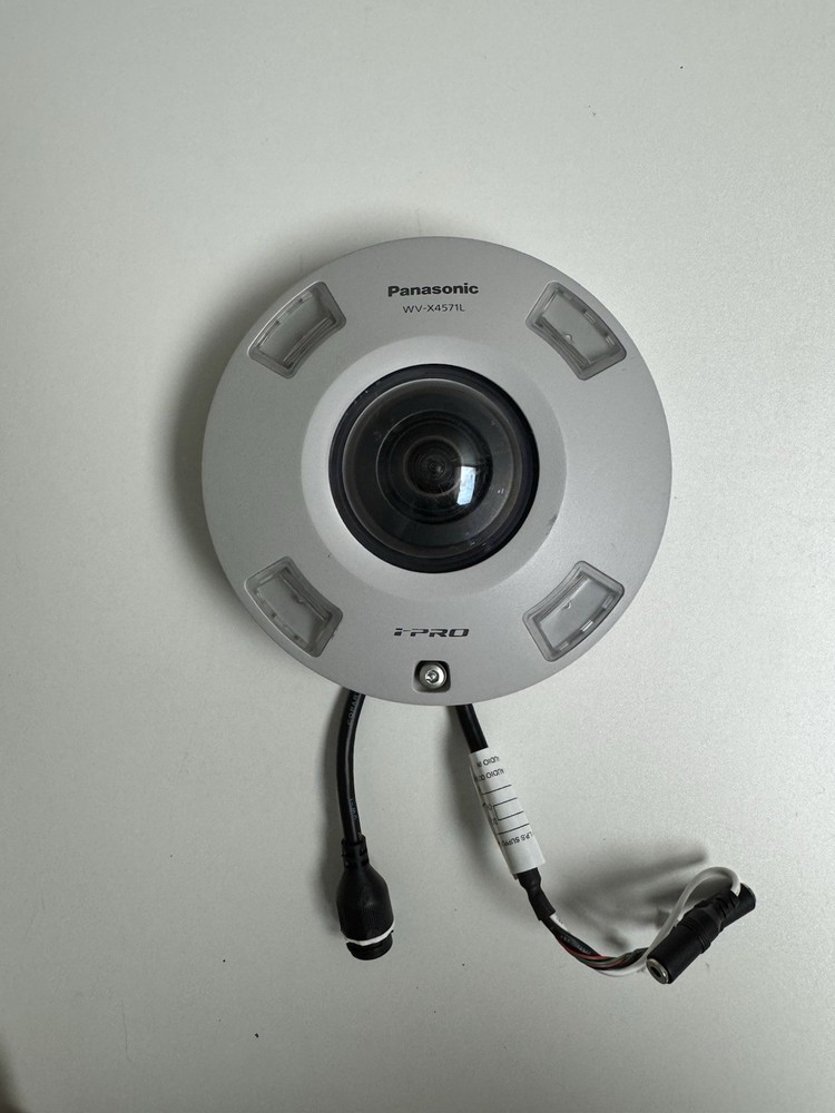 Panasonic i-PRO WV-X4571L 9MP 360° Fisheye Outdoor IP PoE Network Camera Tested