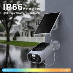2K Security Cameras Wireless Outdoor 2.4GHz&5GHz Wi-Fi Continuous Power
