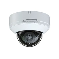 Speco Technologies 4MP Dome Cam O4VD2, 2.8mm Fixed Lens, Built-in Mic, True WDR