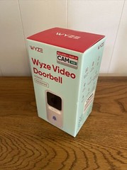 Wyze Video Doorbell + Chime IP65 Weatherproof Night Vision w/ 1 year of CAM PLUS