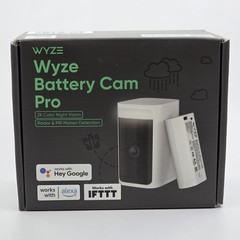 Wyze BATTERY Cam PRO 2k Security Outdoor/indoor Camera Brand New SEALED – White