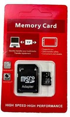 MicroSD4,8,16,32,64,128,256gb Class 4 microSDHC Memory Card and Storage Adapter