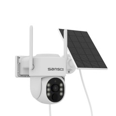 2pcs 4MP Wireless Solar Camera IP PTZ WiFi Audio for CCTV Security System