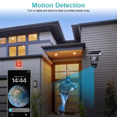 2/4PCS WIFI Solar Battery Outdoor 4MP HD Wireless Security Camera 2Way Audio USA
