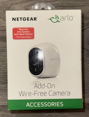 Netgear Arlo Add-On VMS3030-100NAS HD Security Camera Open Box
