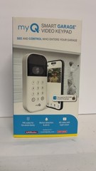 My q, smart garage video keypad.