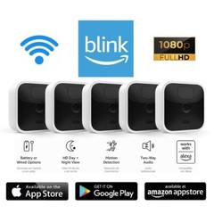 ⭐️ Blink Outdoor 3rd Gen Home Security 5 Cameras FULL HD & Sync Module Wireless