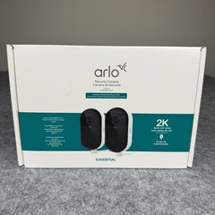 NEW 2-Pack ARLO Essential Outdoor Security Cameras Night Vision 2K (2025)