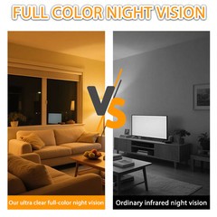Wireless 5G WiFi Security Camera System 2K Smart Indoor Night Vision Wired Cam