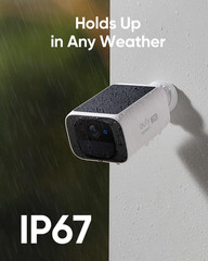 Eufy Security S220 Solocam 3-Cam Pack, Home Security System Built-In 8GB, 2K Res