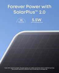 eufy eufyCam S4 Security Solar Camera Wireless Outdoor 4K UHD Color 360 Pan/Tilt