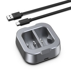 Battery Charger Dual Charging Station For Ring Video Doorbell 2 Spotlight Camera