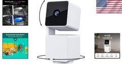 Advanced Motion Tracking Security Camera – 1080P with Two-Way Audio & Recording