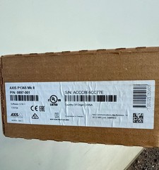 AXIS P1365 Mk II 2MP security network camera 1920 x 1080, New Factory Sealed
