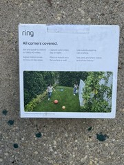 Ring Stick Up Cam Battery – Indoor/Outdoor Smart Security Camera, Black WIRED